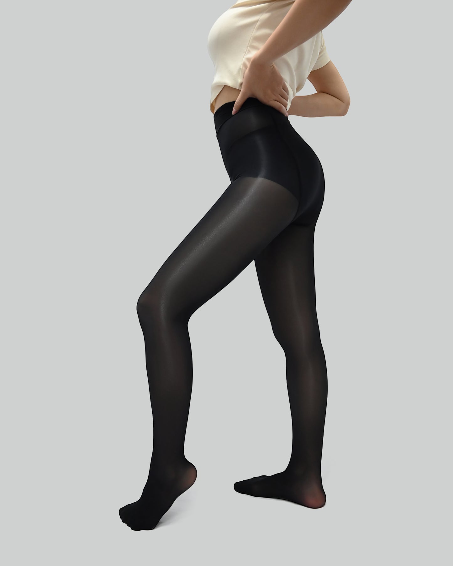 Fantexs Oily Shiny Glossy Tights